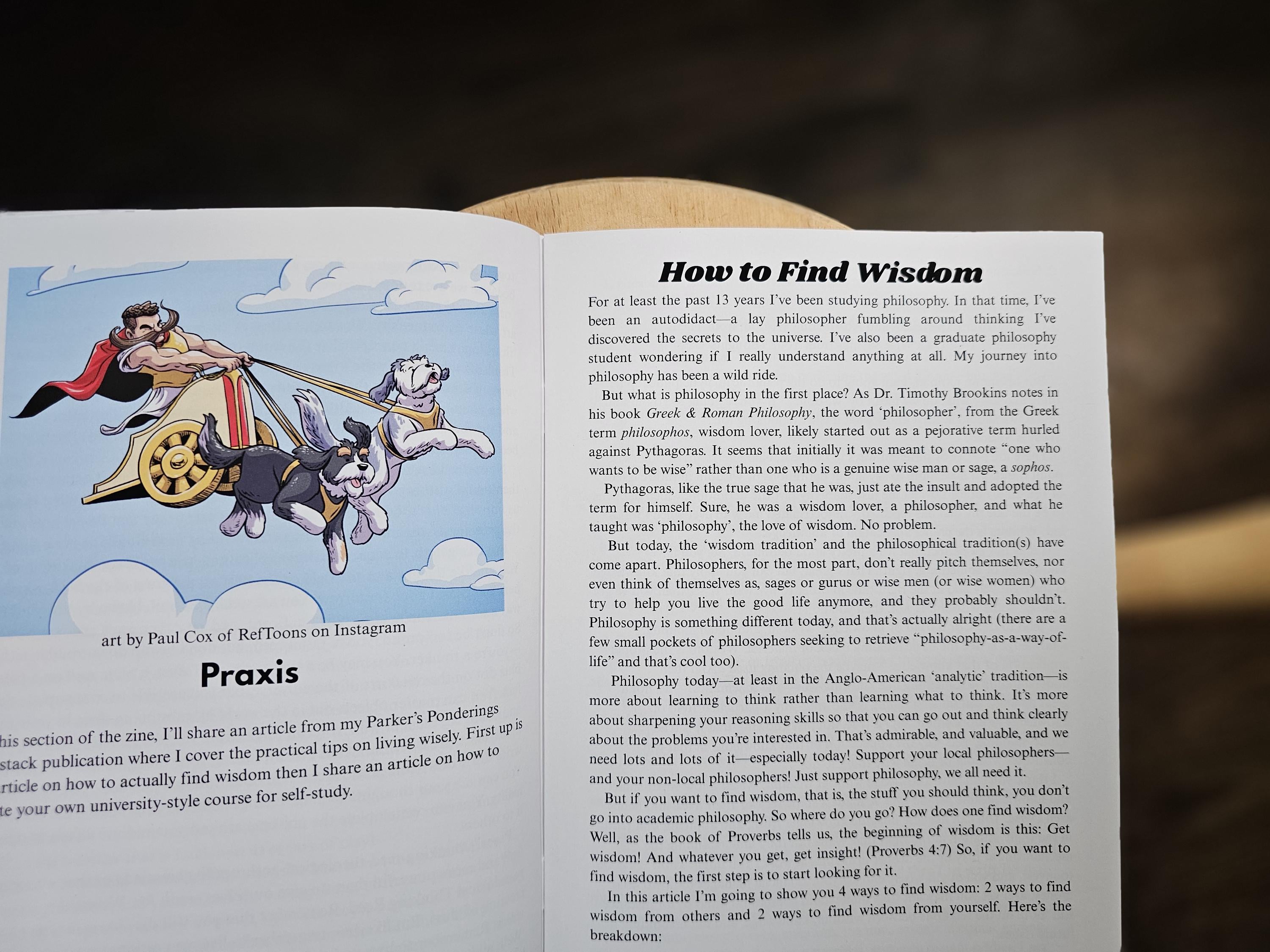 Proverb Peddling Zine Issue 1 - 2nd Printing