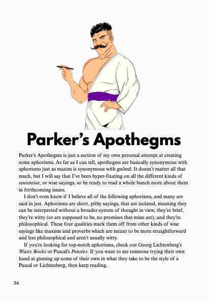Proverb Peddling Zine Issue 1 - Digital Download (PDF)