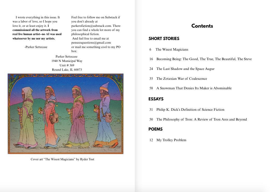 Sages, Mages, & Wisdom Machines Magazine - issue 3